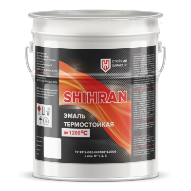 Термостойкая эмаль SHIHRAN до +1200